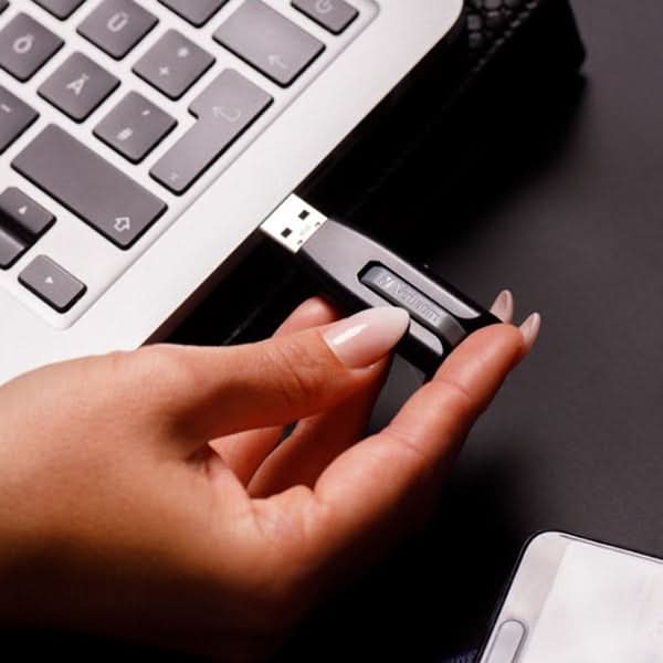 Memorie USB VERBATIM Store 'n' Go V3, 128GB, USB 3.2, negru WALTI