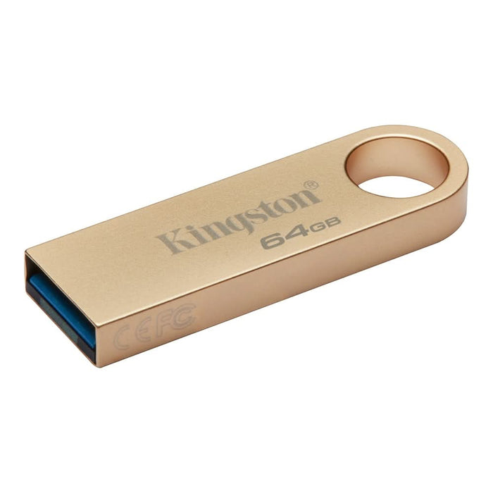 Memorie USB KINGSTON DataTraveler SE9 G3, 64GB, USB 3.2, auriu WALTI