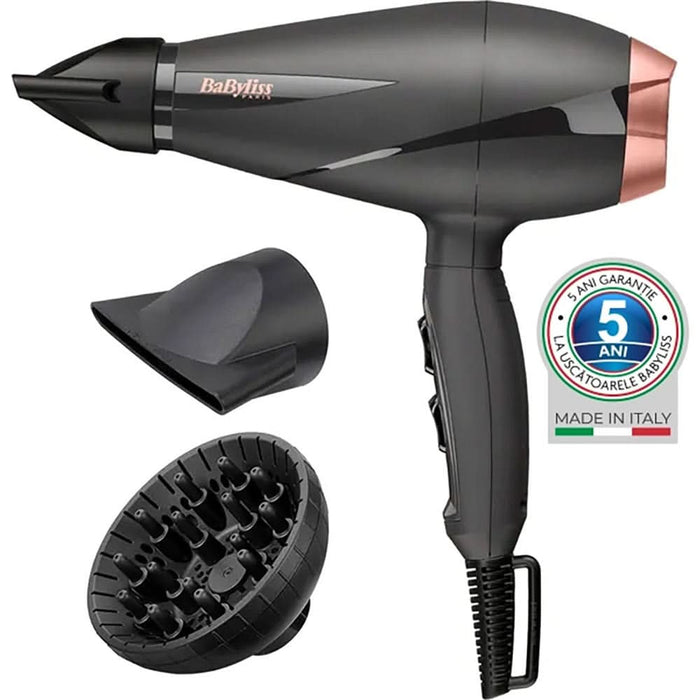 Uscator de par BABYLISS Smooth Pro 6709DE, 2100W, negru WALTI