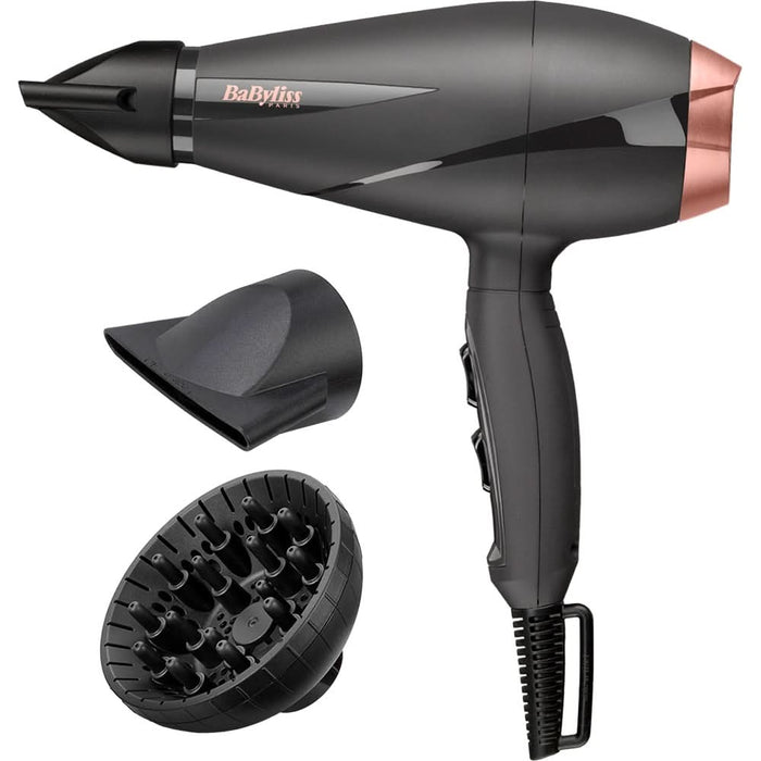 Uscator de par BABYLISS Smooth Pro 6709DE, 2100W, negru WALTI
