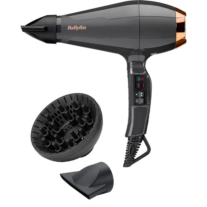 Uscator de par BABYLISS 6719DE, 2200W, 2 viteze, negru WALTI
