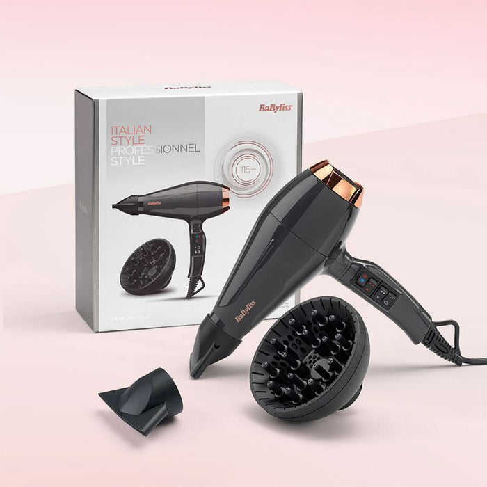 Uscator de par BABYLISS 6719DE, 2200W, 2 viteze, negru WALTI