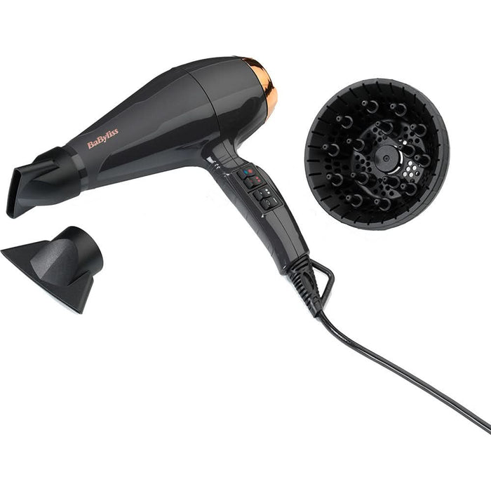 Uscator de par BABYLISS 6719DE, 2200W, 2 viteze, negru WALTI