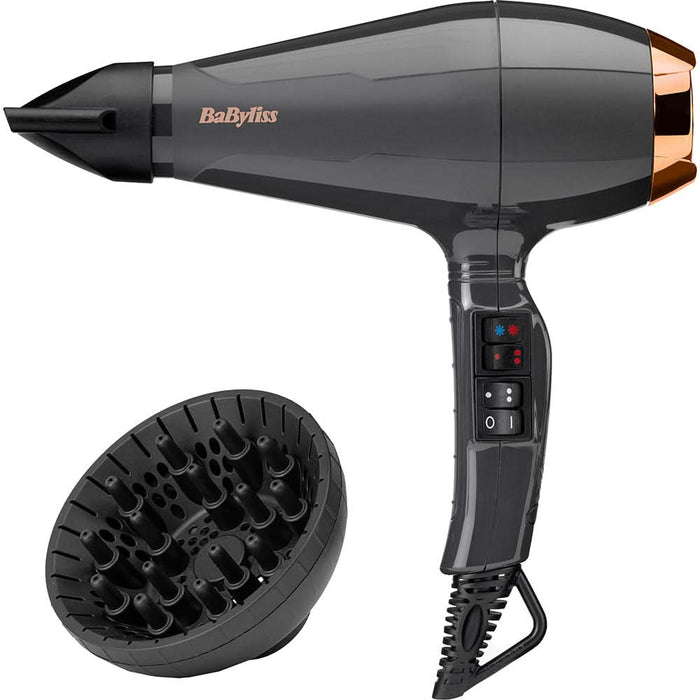 Uscator de par BABYLISS 6719DE, 2200W, 2 viteze, negru WALTI