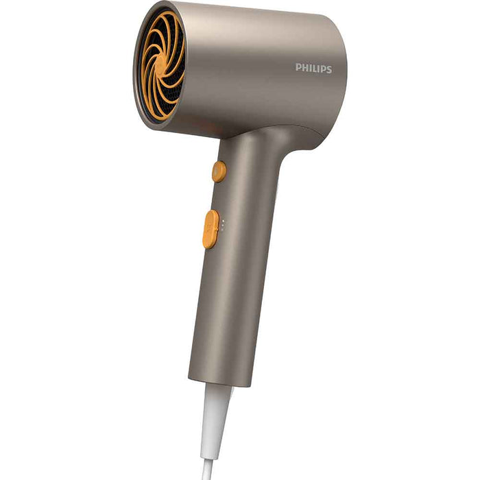 Uscator de par PHILIPS Seria 3000 BHD321/00, 1600W, 2 viteze, 2 trepte temperatura. portocaliu WALTI