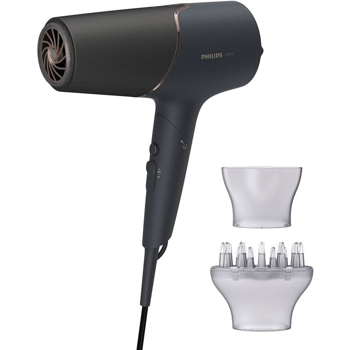 Uscator de par PHILIPS BHD538/30, 2300W, 2 viteze, 3 trepte temperatura, negru WALTI