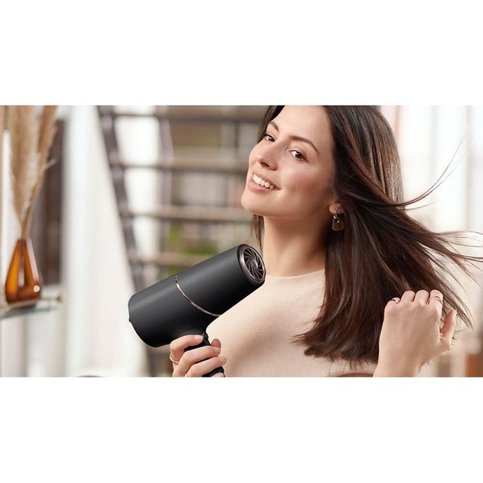 Uscator de par PHILIPS BHD538/30, 2300W, 2 viteze, 3 trepte temperatura, negru WALTI