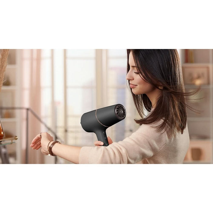 Uscator de par PHILIPS BHD538/30, 2300W, 2 viteze, 3 trepte temperatura, negru WALTI