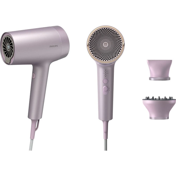 Uscator de par PHILIPS Seria 7000 BHD723/10, 1800W, 2 viteze, 4 trepte temperatura, ThermoShield, bej WALTI