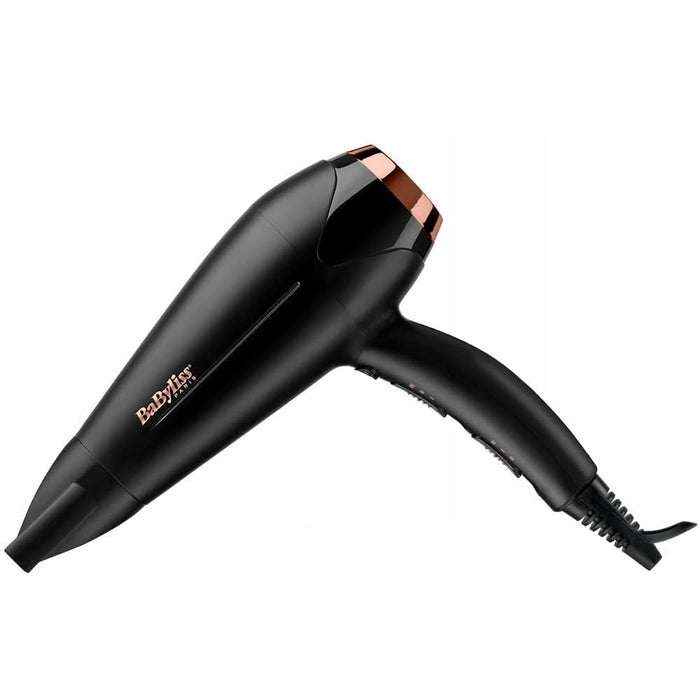 Uscator de par BABYLISS Turbo Shine D570DE, 2200W, 2 viteze, negru WALTI