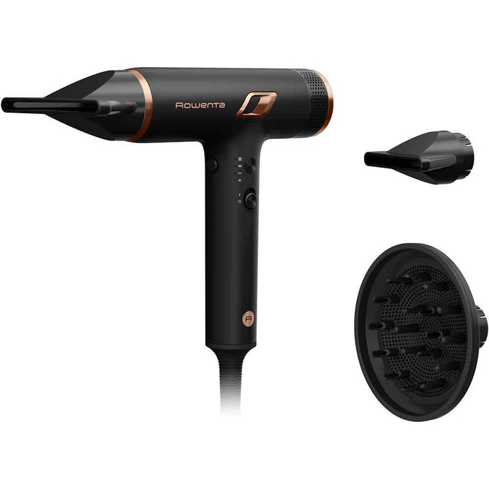 Uscator de par ROWENTA Nano HY8310F0, 1700W, 3 viteze, 3 trepte temperatura, negru WALTI
