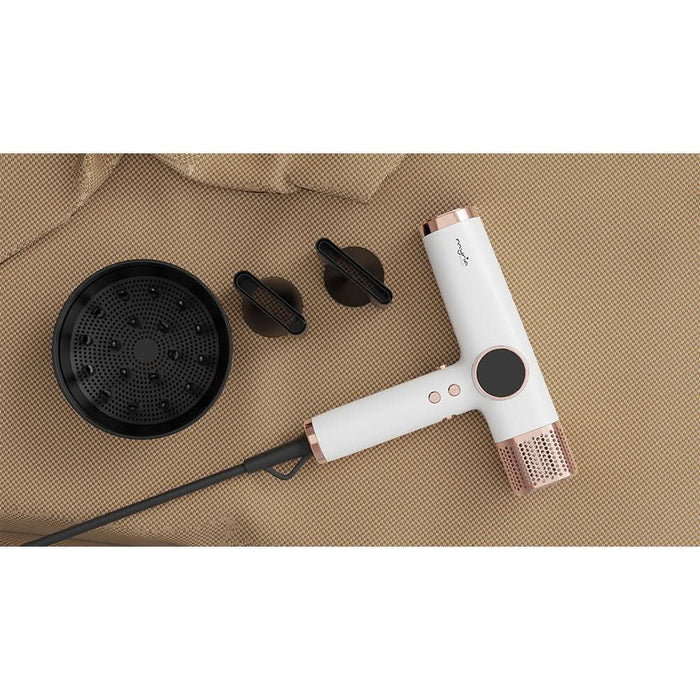 Uscator de par MYRIA MY4876WH, 1800W, 3 viteze, alb WALTI