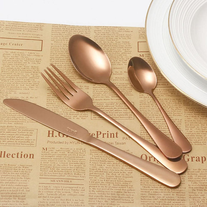 Set tacamuri MYRIA MC4014RS 24 piese, inox, rose - WALTI WALTI