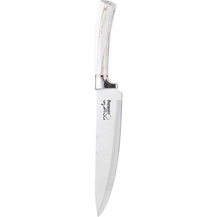 Set cutite MYRIA MC4053, 7 piese, otel inoxidabil, 12-19cm, alb WALTI