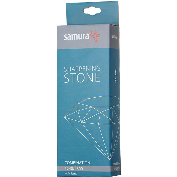 Piatra ascutire cutite SAMURA SCS-280/C, albastru-maro WALTI