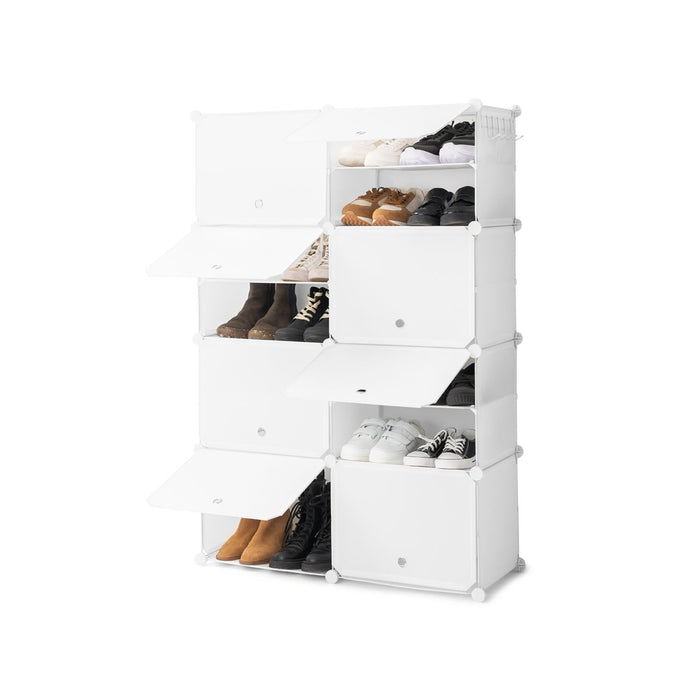 Raft modular portabil pentru încălțăminte InnovaGoods Alb - WALTI WALTI