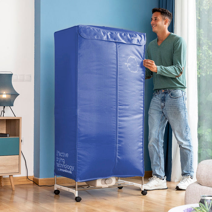 Uscător electric portabil cu 2 niveluri Dupledry Blue InnovaGoods 1200 W - WALTI WALTI