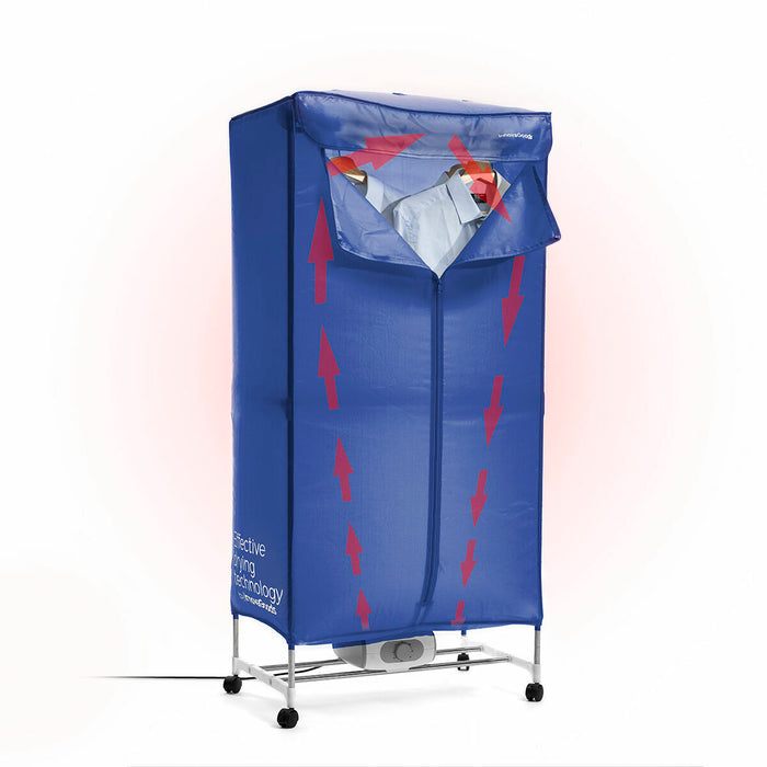 Uscător electric portabil cu 2 niveluri Dupledry Blue InnovaGoods 1200 W - WALTI WALTI