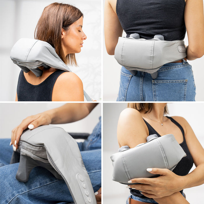 Aparat de masaj pentru gât și spate 6D reîncărcabil Silax InnovaGoods - WALTI WALTI