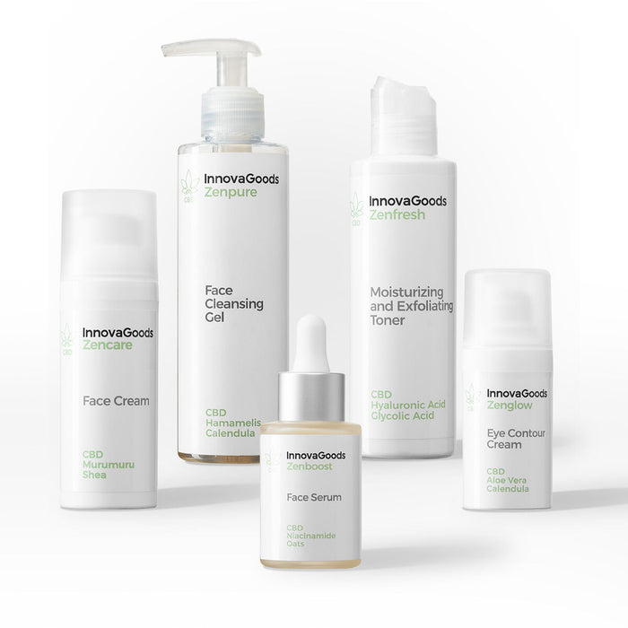 Set pentru rutină facială CBD InnovaGoods - WALTI WALTI