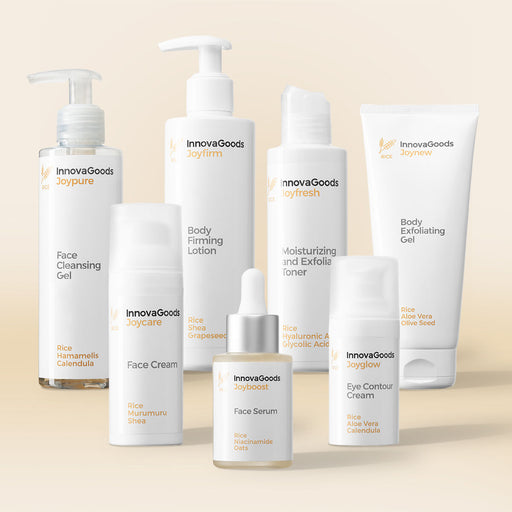 Set pentru rutină facială și corporală Rice InnovaGoods - WALTI WALTI