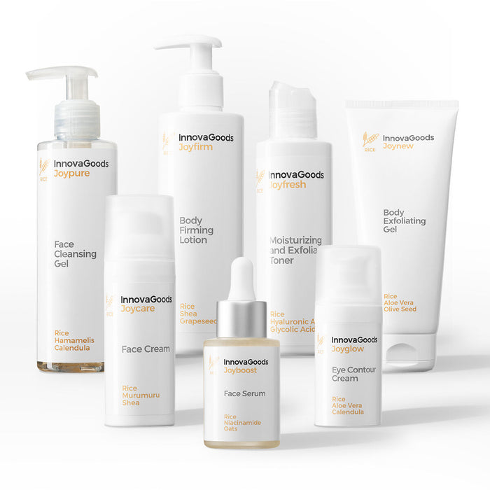 Set pentru rutină facială și corporală Rice InnovaGoods - WALTI WALTI