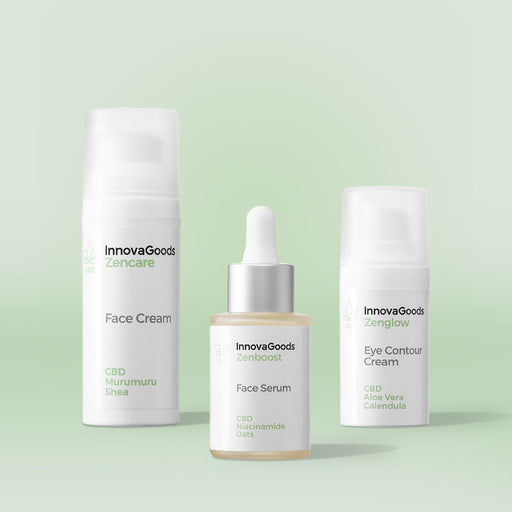 Set pentru hidratarea facială CBD InnovaGoods - WALTI WALTI