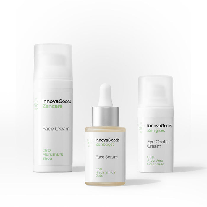 Set pentru hidratarea facială CBD InnovaGoods - WALTI WALTI