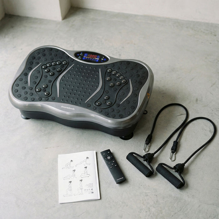 Platformă Vibratoare cu Difuzor, Benzi de Rezistență și Telecomandă Vivflow InnovaGoods - WALTI WALTI