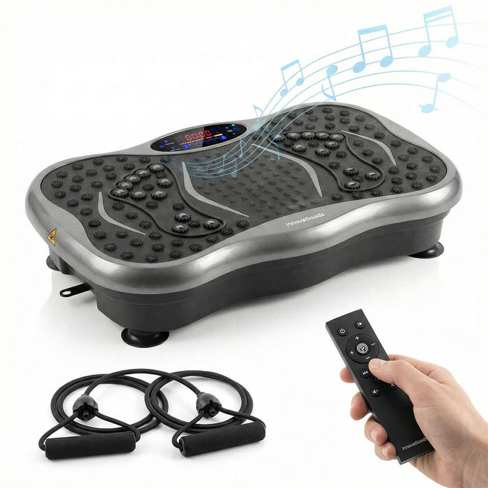 Platformă Vibratoare cu Difuzor, Benzi de Rezistență și Telecomandă Vivflow InnovaGoods - WALTI WALTI