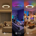 Ventilator de tavan cu lumină LED RGB, pale ascunse și telecomandă Nexory InnovaGoods - WALTI WALTI