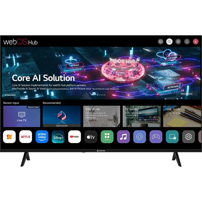 Televizor LED Smart VORTEX V43EKA1FWS, Full HD, 108cm WALTI