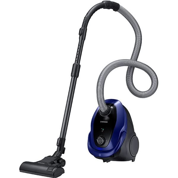 Aspirator cu sac SAMSUNG VC07M25E0WB/GE, 2.5l, 750W, 79dB, albastru-negru WALTI