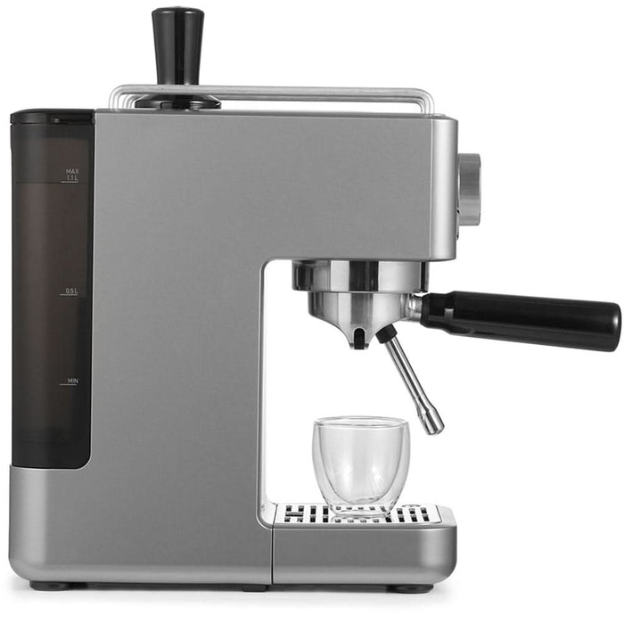 Espressor manual BREVILLE Barista Slimline VCF185X-01, 1.1l, 1415W, 15 bar, argintiu - WALTI WALTI