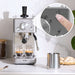 Espressor manual BREVILLE Barista Slimline VCF185X-01, 1.1l, 1415W, 15 bar, argintiu - WALTI WALTI