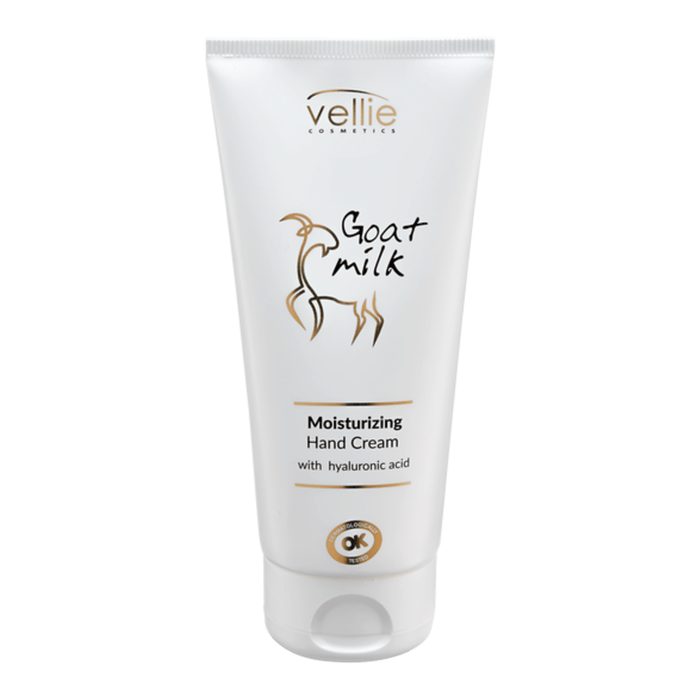 Vellie Crema de maini hidratanta cu extract din lapte de capra, 100 ml WALTI