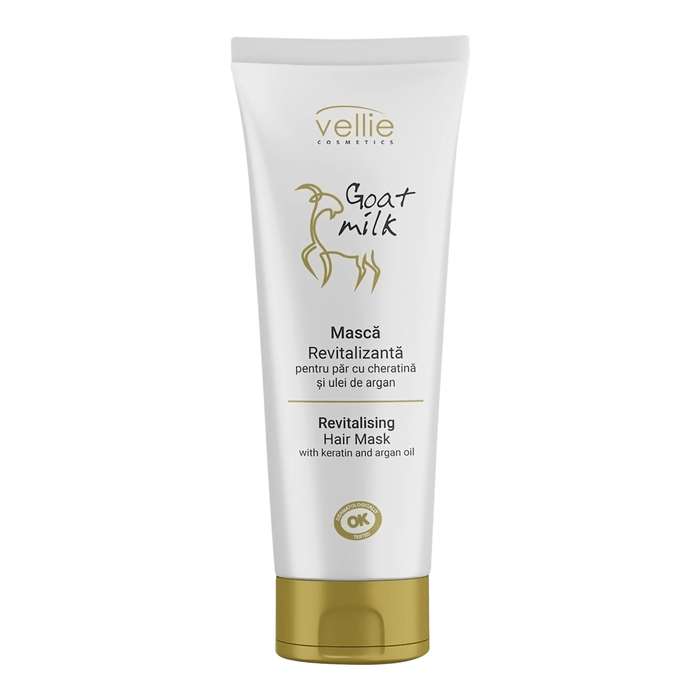 Vellie Mască revitalizantă pentru păr cu cheratină și ulei de argan, 1 buc WALTI