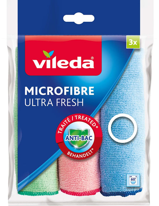 vileda Lavete microfibre ultrafresh, 3 buc WALTI