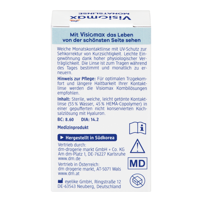 Visiomax Lentile lunare -1,75, 1 buc WALTI
