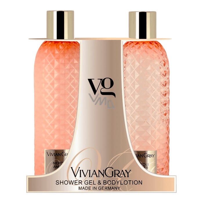 VIVIAN GRAY Set Neroli & Amber Gel de duș + Loțiune de corp, 1 buc WALTI