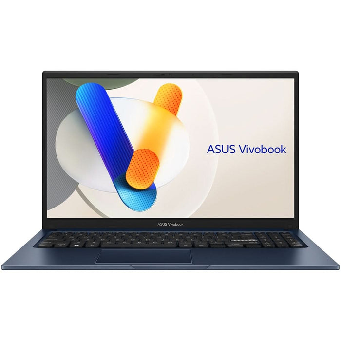 Laptop ASUS VivoBook 15 R1504MA-BQ673, Intel Core 7 350 pana la 4.8GHz, 15.6" Full HD, 8GB, SSD 512GB, Intel Graphics, Free Dos, Quiet Blue WALTI