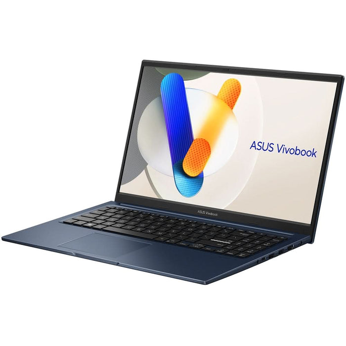 Laptop ASUS VivoBook 15 R1504MA-BQ673, Intel Core 7 350 pana la 4.8GHz, 15.6" Full HD, 8GB, SSD 512GB, Intel Graphics, Free Dos, Quiet Blue WALTI