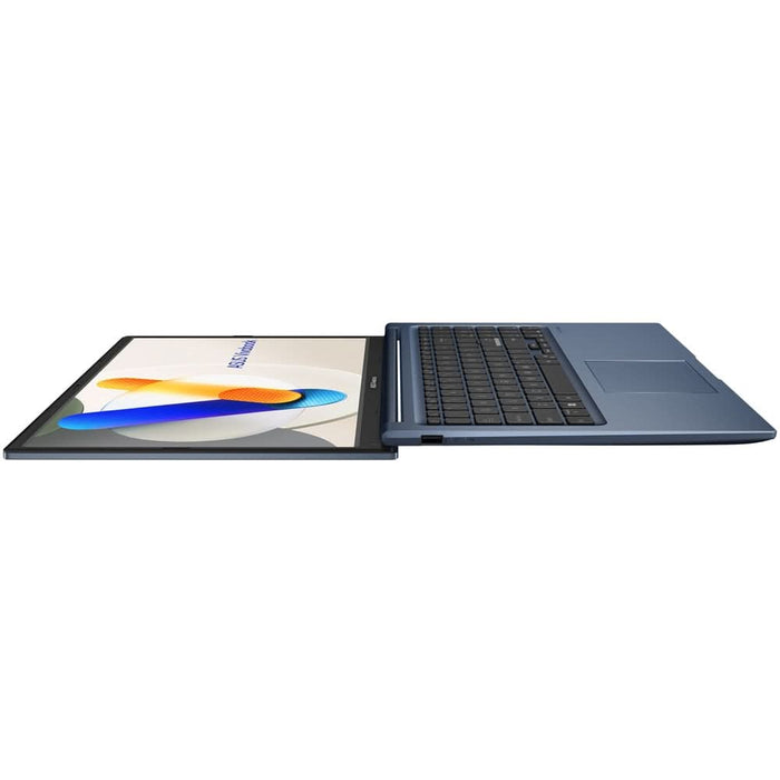 Laptop ASUS VivoBook 15 R1504MA-BQ673, Intel Core 7 350 pana la 4.8GHz, 15.6" Full HD, 8GB, SSD 512GB, Intel Graphics, Free Dos, Quiet Blue WALTI