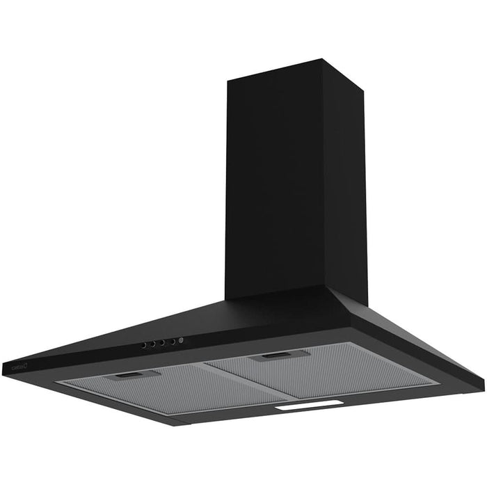Hota decorativa CATA VK 6000 BK, 1 motor, 395 m3/h, L 60 cm, negru - WALTI WALTI