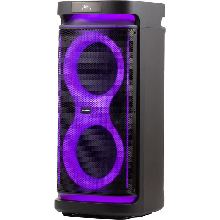 Boxa portabila VORTEX VO2618, 100W RMS, Bluetooth, Radio FM, negru WALTI
