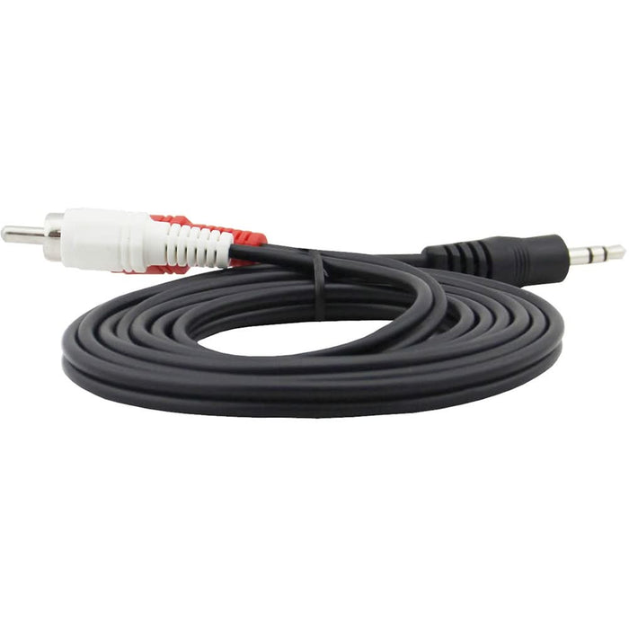 Cablu audio Jack 3.5mm - RCA VORTEX VO2830, 3m, negru WALTI