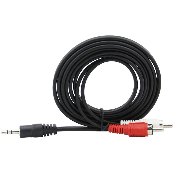 Cablu audio Jack 3.5mm - RCA VORTEX VO2830, 3m, negru WALTI