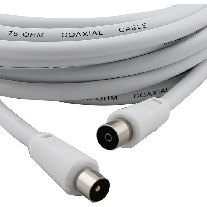Cablu antena coaxial VORTEX VO2833, 3m, alb WALTI