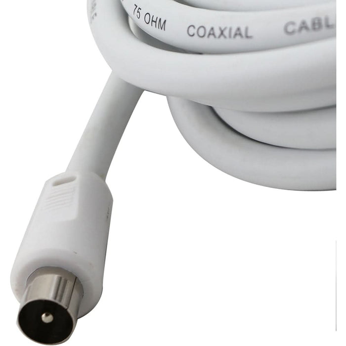 Cablu antena coaxial VORTEX VO2833, 3m, alb WALTI