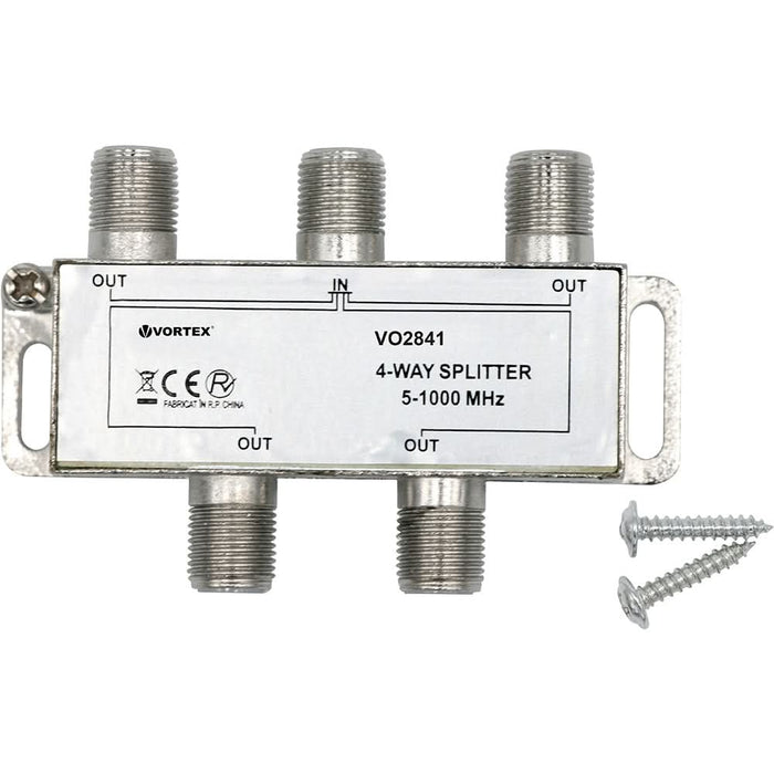 Spliter CATV VORTEX VO2841, 4 canele, Tip-F WALTI